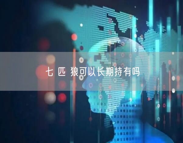 七 匹 狼可以长期持有吗