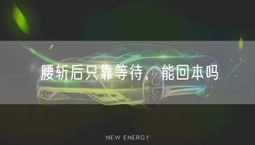 腰斩后只靠等待，能回本吗